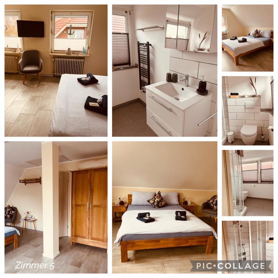 Hotel Pension Garni Haus Am Strand 2 Norddeich Kültér fotó