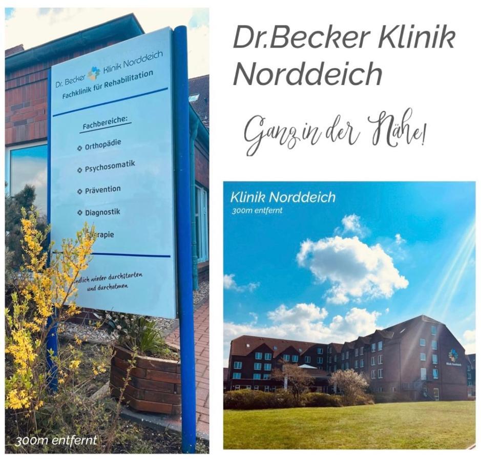 Hotel Pension Garni Haus Am Strand 2 Norddeich Kültér fotó