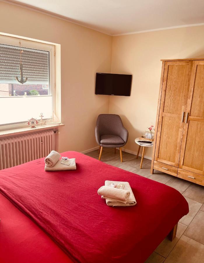 Hotel Pension Garni Haus Am Strand 2 Norddeich Kültér fotó